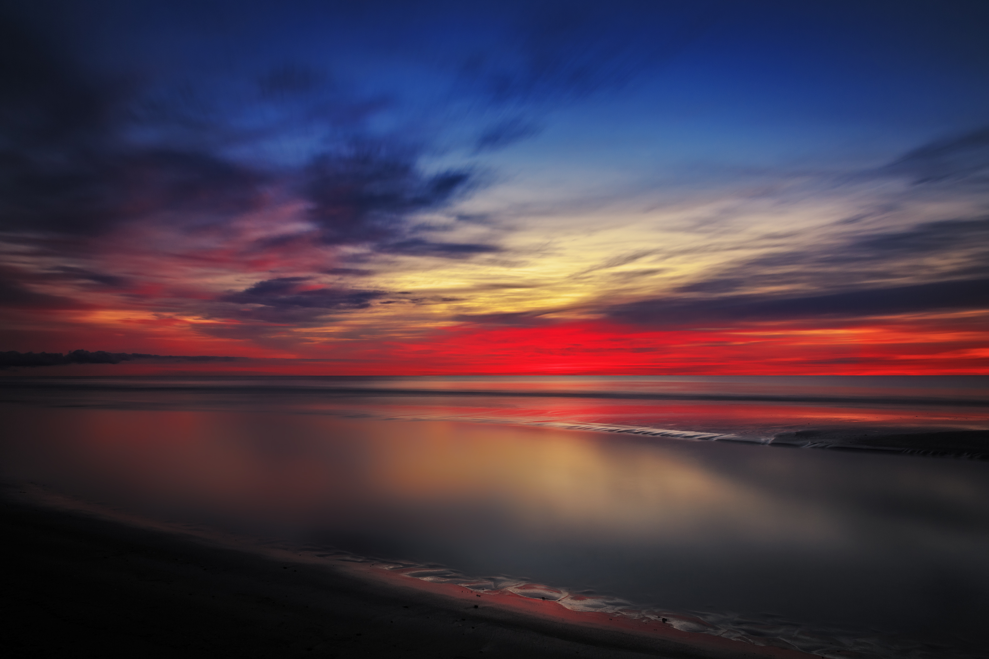 Norlev strand - after sunset